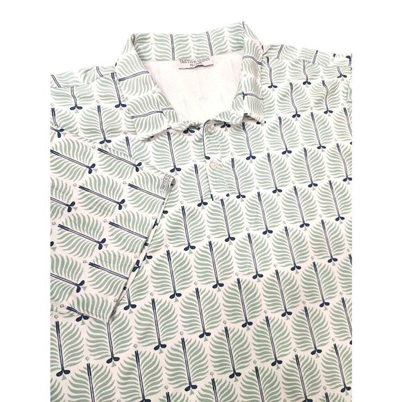 Smith & Quinn Golf Polo Men’s Size XXL Performance All Over Print Floral Golf - Picture 1 of 8